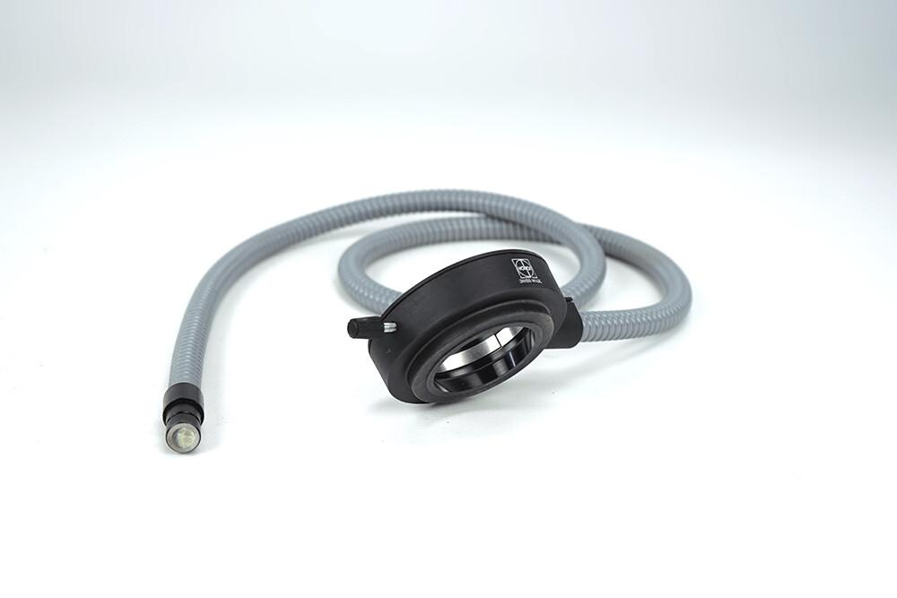 Volpi Microscope Cold Light Source Ring Light, 66 mm Outer Diameter, 50 mm Inner Diameter, 120 cm Length