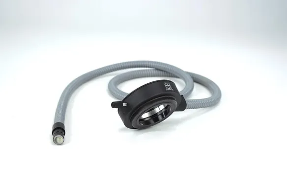 Volpi Microscope Cold Light Source Ring Light, 66 mm Outer Diameter, 50 mm Inner Diameter, 120 cm Length