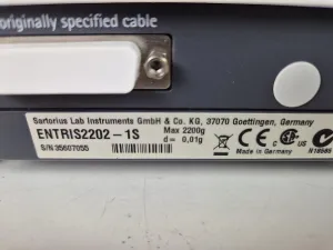 Sartorius ENTRIS2202-1S Precision Top-Loading Laboratory Balance, 9 of 9