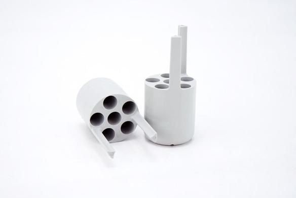 Thermo Scientific 75005739 Adapter for 6 × 5/7 mL Blood Collection Tubes, TX-150 Swing-Bucket Rotor-cover