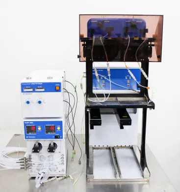 Yamazen Parallel Frac FR-260 Chromatography System with UV-254W Detector and Pump 580D