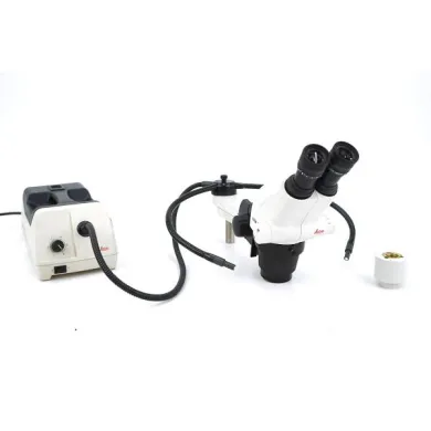 Leica S6 Stereo Microscope integrated with VT1200 S Vibratome Microtome