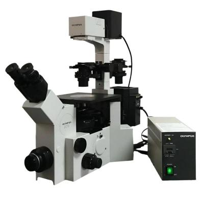 Olympus IX70 Inverted Microscope with Fluorescence, Phase Contrast, and DIC Condensers-cover