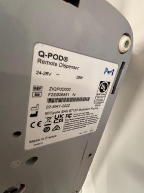 Millipore Q POD Remote Dispenser-cover