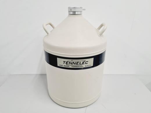 Tennelec Nitrogen Dewar 43x43x64 cm Cryogenic Storage Vessel-cover