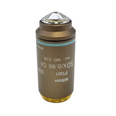 Nikon Plan 50X Oil Immersion Microscope Objective MRL01502 for Ci-L Series