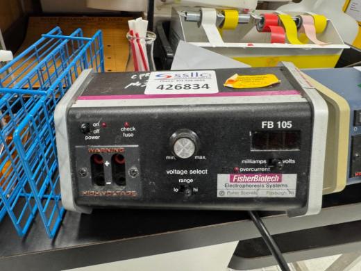 Fisher Biotech FB105 Electrophoresis Power Supply with Adjustable Voltage Range-cover