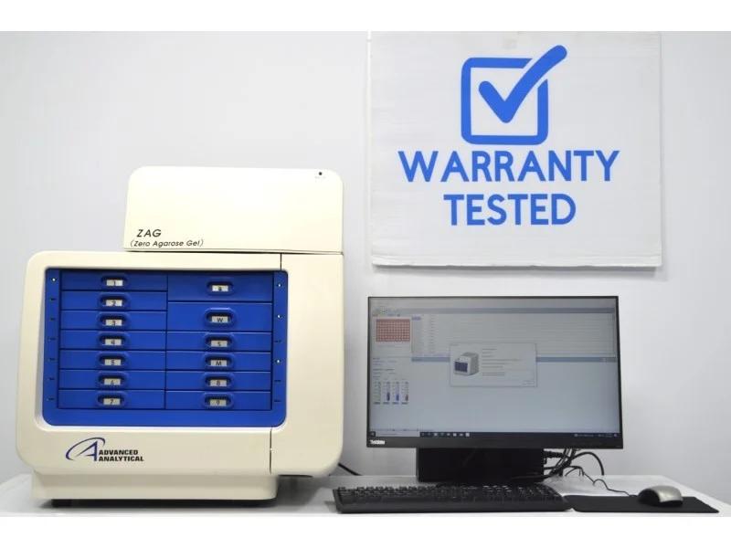 Agilent Advanced Analytical ZAG DNA Analyzer System with 96-Capillary Array for High-Throughput DNA Sizing