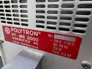 Kinematica Polytron MR 3000 Overhead Stirrer for Laboratory and Industrial Mixing, 4 of 4