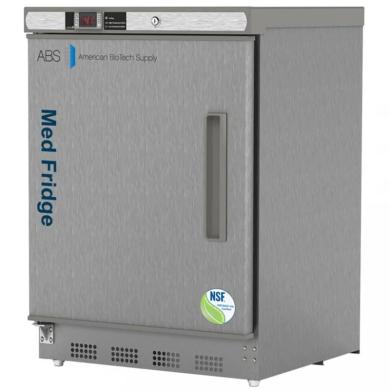 ABS 4.6 Cu. Ft. Built-In Stainless Steel Left Hinged Vaccine Refrigerator NSF/ANSI 456 Certified-cover