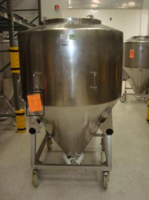 Bohle Mobile 1400 Liter Capacity Stainless Steel Tote-cover