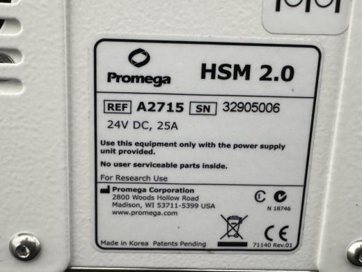 Promega HSM 2.0 Heater Shaker Magnet Model A2715 for Precise Sample Heating and Agitation-cover