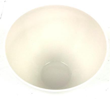 CoorsTek 60140/66140 Porcelain Wide-Form Crucible - 250mL-cover