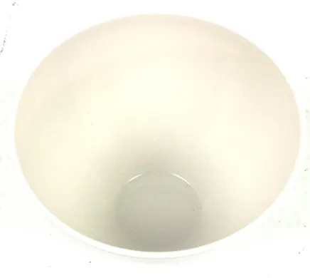 CoorsTek 60140/66140 Porcelain Wide-Form Crucible - 250mL