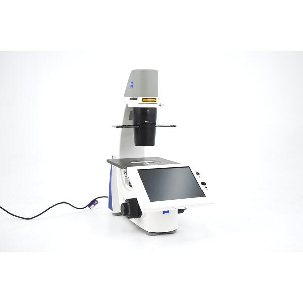 Zeiss PrimoVert Inverted Phase Contrast Microscope with 4x, 10x, 20x, 40x Objectives