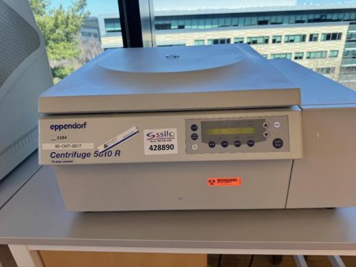 Eppendorf 5810 R Refrigerated Centrifuge-cover