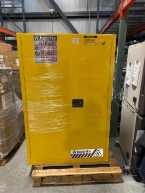 Justrite Sure-Grip EX 60 Gallon Flammable Liquid Storage Cabinet Model 894510-cover