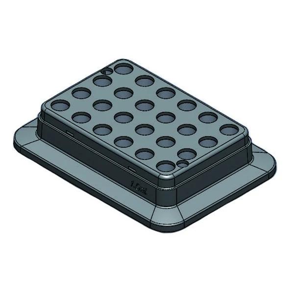 Scilogex Heating Block for 2mL Tubes, 24-Hole