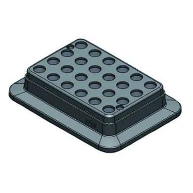 Scilogex Heating Block for 2mL Tubes, 24-Hole