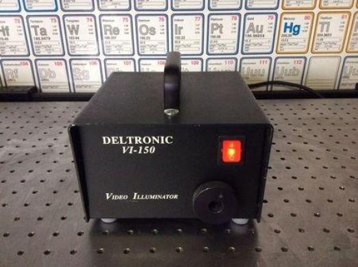 Deltronic VI-150 Video Illuminator Imaging System with Variable Light Intensity Control and Motorized Zoom-cover