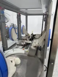 M&O Perry P1510 Vial Filling System Containment System with Integrated Touchscreen Control, 3 of 4