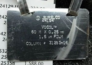 Supelco VOCOL Capillary Column 60M x 0.25mm x 1.5µm, 4 of 7