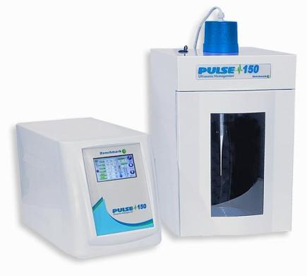 Benchmark DP0150 Pulse 150 Ultrasonic Homogenizer with 6mm Horn and Soundproof Box-cover