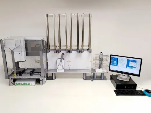Agilent Bravo Automated Liquid Handling System for High-Throughput Sample Processing