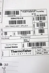 Thermo 328427G10 Service Frame Assembly for VSC 700 Ultra-Low Temperature Freezer, 2 of 4