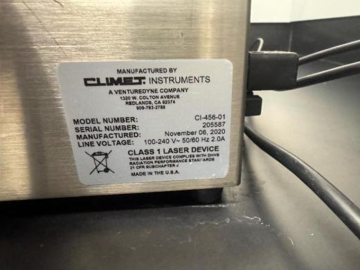 Climet CI-456-01 50 LPM Portable Laser Particle Counter for Airborne Particle Monitoring-cover