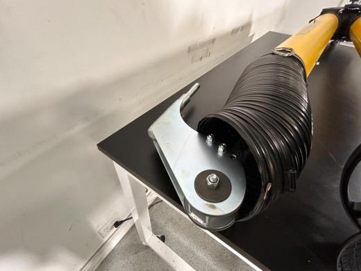 Plymovent KUA-4/H ATEX Industrial Fume Extraction Arm with Flexible Hose and Protective Intake Grille-cover