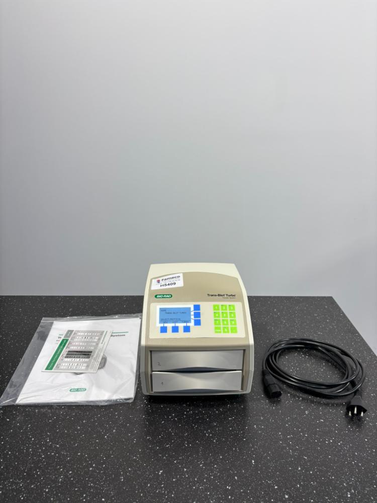 Bio-Rad Trans-Blot Turbo Transfer System for Rapid Protein Transfer in Western Blotting