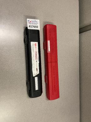 Set of Two Adjustable Torque Wrenches with Protective Cases-cover