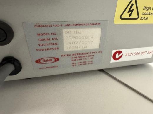 Ratek DBH10 Dry Block Heater with Rotary Temperature Control-cover