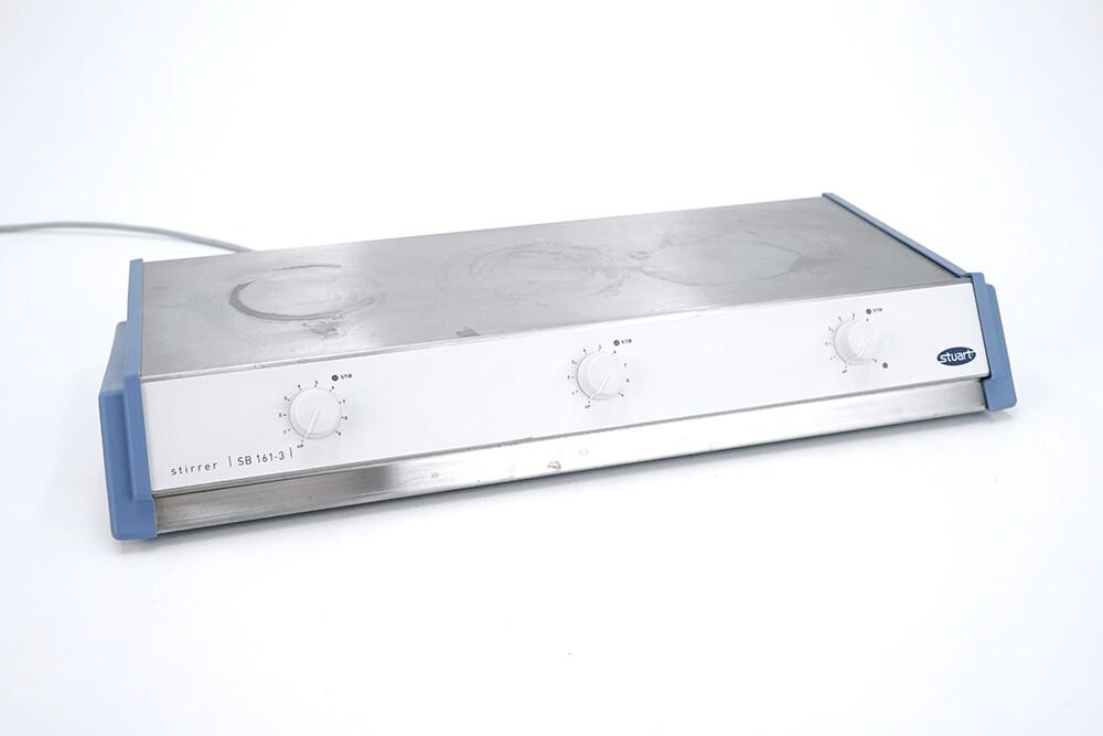 Stuart SB161-3 Three-Position Magnetic Stirrer, 100–1500 rpm