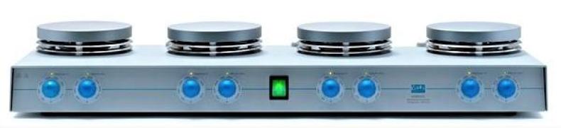 VELP AM4 Multi-Position Stirring Hot Plate with Independent Electronic Speed Control-cover