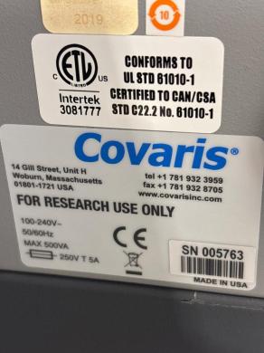 Covaris E220 Evolution Ultrasonicator-cover