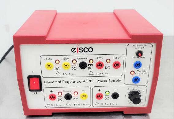 Eisco ESR-UV 1339 Universal Regulated AC/DC Laboratory Power Supply with Fixed & Adjustable Voltages-cover