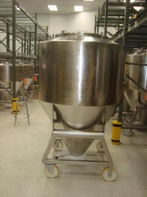 Bohle Mobile 1400 Liter Capacity Stainless Steel Tote for Bioprocessing-cover