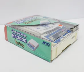 AND HT-3000 Precision Scale 3100g x 1g Stainless Steel Pan, 9 of 10