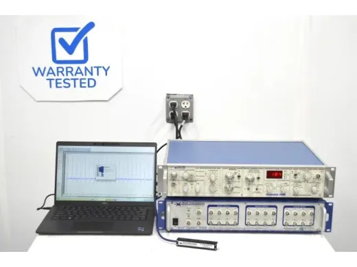 Axon Axopatch 200B Patch Clamp Amplifier with CV 203BU Headstage, Digidata 1550B Digitizer and pCLAMP 10