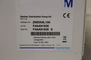 Millipore Washer Distribution Kit Pump, 3 of 3