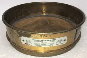 Tyler #170 Brass Frame Stainless Steel 8" Test Sieve with 90μm Aperture, 3 of 3