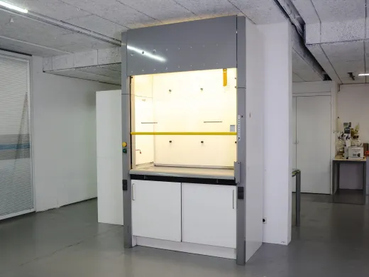 S+B Destruction Fume Hood for Hazardous Chemical Handling