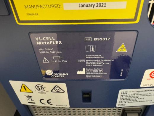 Beckman Coulter Vi-CELL MetaFLEX Automated Cell Viability and Concentration Analyzer-cover