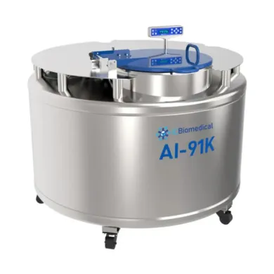 Taylor Wharton LABS AI-91K LN2 Cryogenic Freezer for Bulk Semen Storage, 916L Capacity