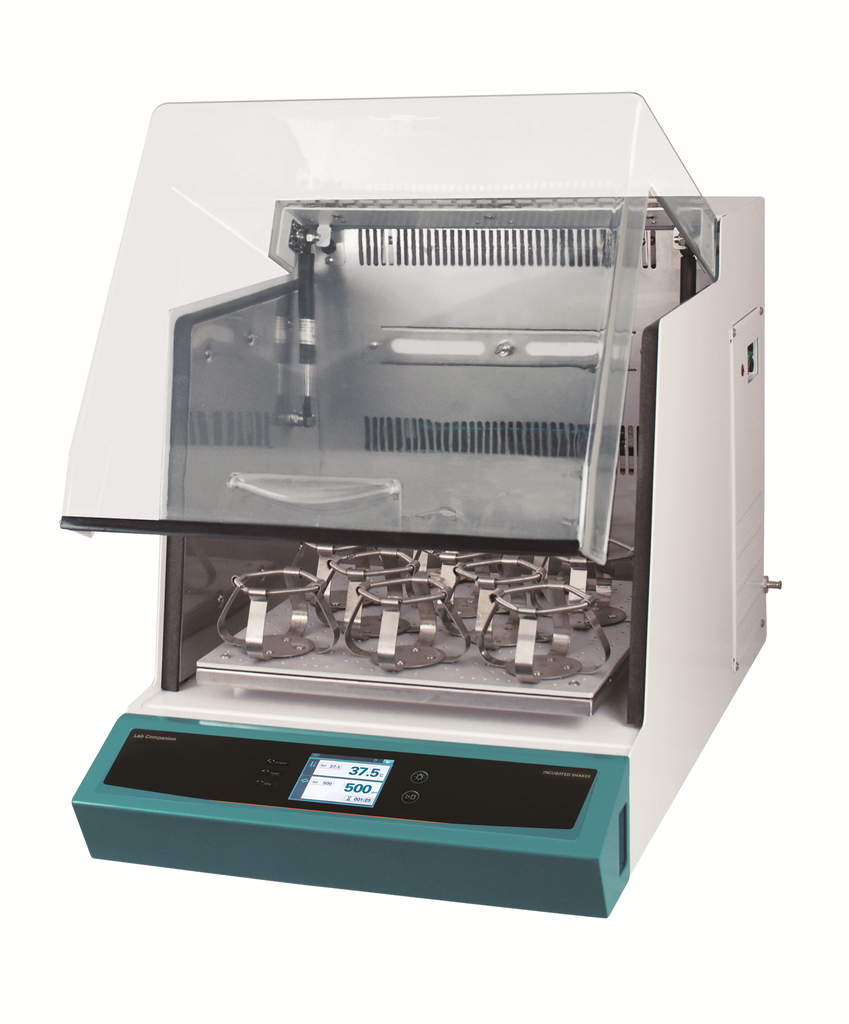 Lab Companion IST-3075 53L Refrigerated Shaker Incubator with -20°C to 80°C Range and 500 rpm