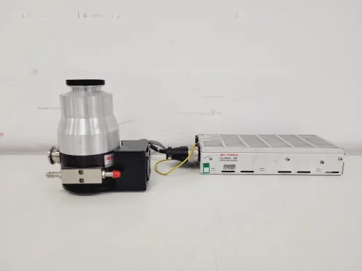 Edwards EXT70 DN40NW Rotary Vane Vacuum Pump with ACX70 Air Cooler and Controller