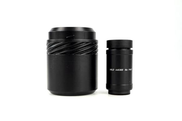 Wild Heerbrugg Leica 16x 445305 Photo Camera Adapter Tube Extension-cover