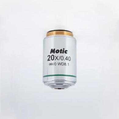 Motic CCIS LM Plan Achromatic 20X/0.4 Microscope Objective for BA310MET Series-cover
